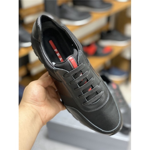 Replica Prada Casual Shoes For Men #820363 $82.00 USD for Wholesale