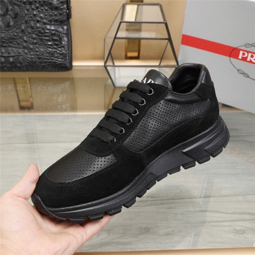Replica Prada Casual Shoes For Men #820401 $85.00 USD for Wholesale