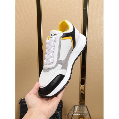 Replica Prada Casual Shoes For Men #820405 $88.00 USD for Wholesale