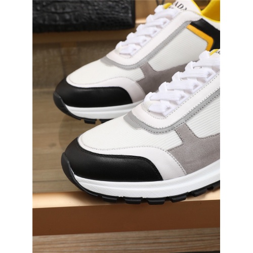 Replica Prada Casual Shoes For Men #820405 $88.00 USD for Wholesale