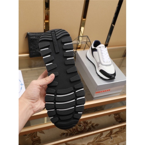 Replica Prada Casual Shoes For Men #820407 $88.00 USD for Wholesale