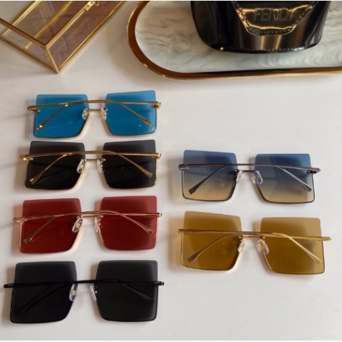 Replica Fendi AAA Quality Sunglasses #820517 $60.00 USD for Wholesale