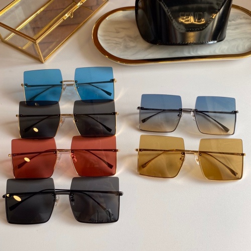 Replica Fendi AAA Quality Sunglasses #820518 $60.00 USD for Wholesale