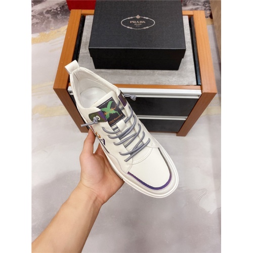 Replica Prada Casual Shoes For Men #820666 $80.00 USD for Wholesale