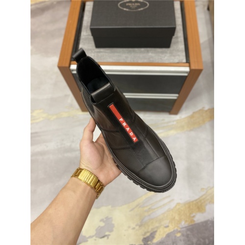 Replica Prada Boots For Men #820672 $80.00 USD for Wholesale