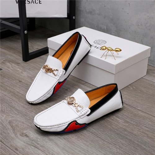 Versace Casual Shoes For Men #820677 $60.00 USD, Wholesale Replica Versace Casual Shoes