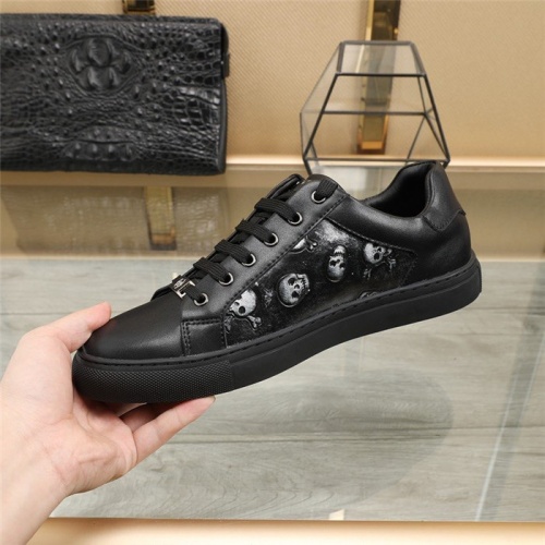 Replica Philipp Plein PP Casual Shoes For Men #820717 $80.00 USD for Wholesale