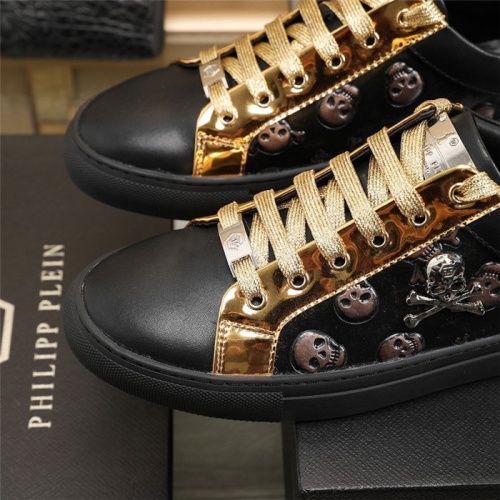 Replica Philipp Plein PP Casual Shoes For Men #820718 $80.00 USD for Wholesale