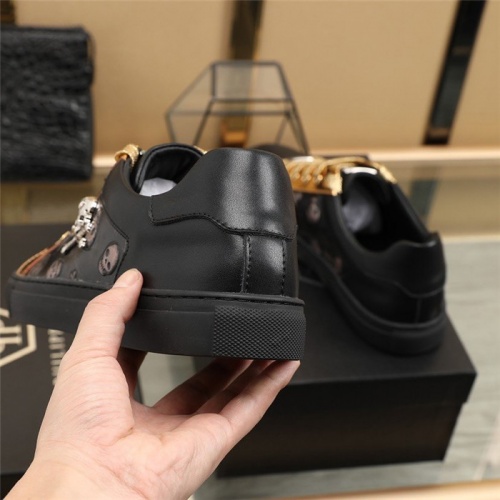 Replica Philipp Plein PP Casual Shoes For Men #820718 $80.00 USD for Wholesale