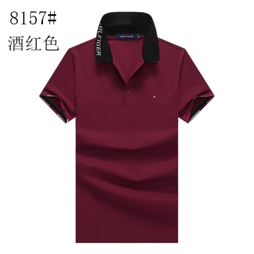 Tommy Hilfiger TH T-Shirts Short Sleeved For Men #820894 $24.00 USD, Wholesale Replica Tommy Hilfiger TH T-Shirts