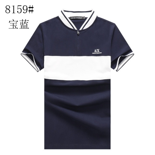 Armani T-Shirts Short Sleeved For Men #820899 $24.00 USD, Wholesale Replica Armani T-Shirts