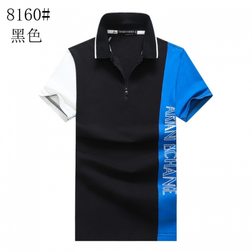 Armani T-Shirts Short Sleeved For Men #820903 $25.00 USD, Wholesale Replica Armani T-Shirts