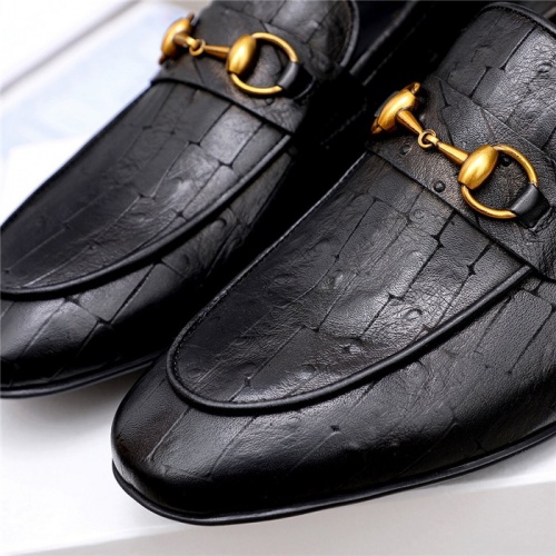 Replica Versace Leather Shoes For Men #820934 $80.00 USD for Wholesale