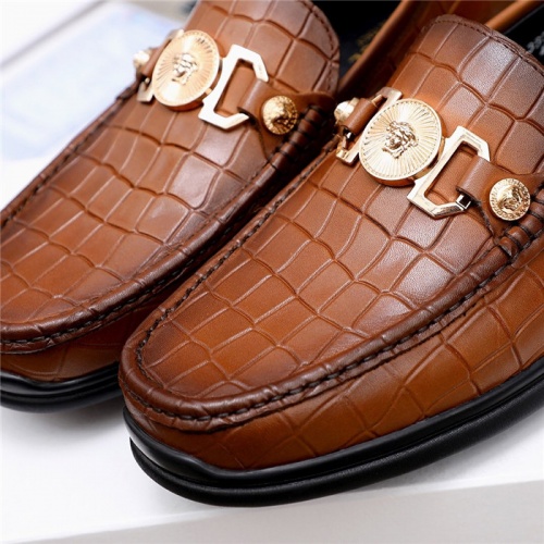 Replica Versace Casual Shoes For Men #821052 $80.00 USD for Wholesale