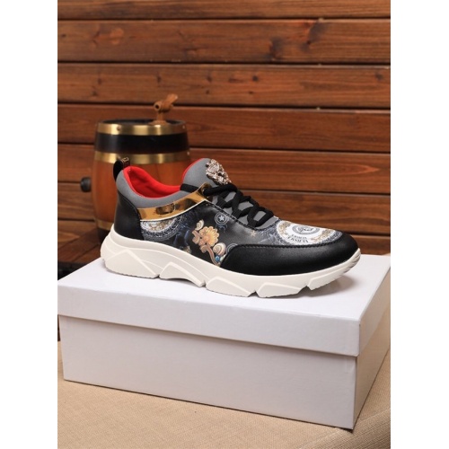 Replica Versace Casual Shoes For Men #821059 $76.00 USD for Wholesale
