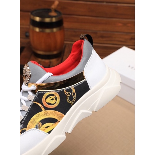 Replica Versace Casual Shoes For Men #821061 $76.00 USD for Wholesale