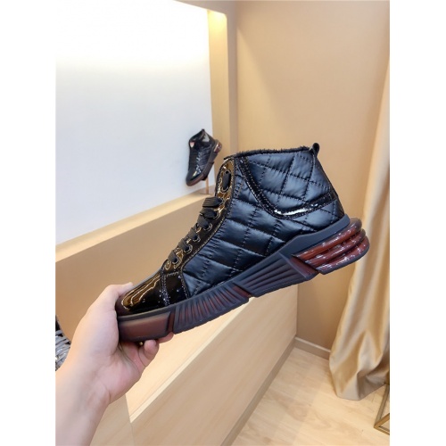 Replica Armani High Tops Shoes For Men #821063 $76.00 USD for Wholesale