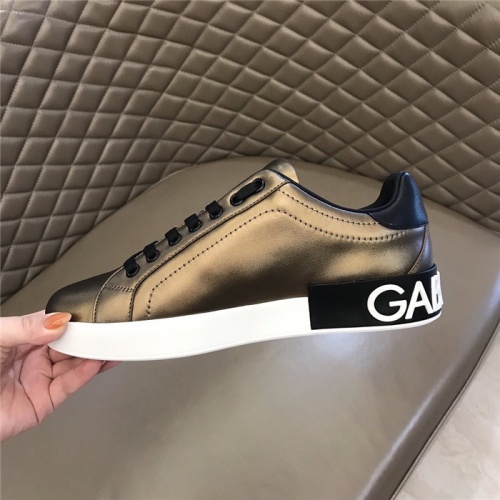Replica Dolce & Gabbana D&G Casual Shoes For Men #821081 $72.00 USD for Wholesale