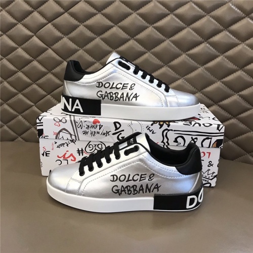Dolce &amp; Gabbana D&amp;G Casual Shoes For Men #821082 $72.00 USD, Wholesale Replica Dolce &amp; Gabbana D&amp;G Casual Shoes