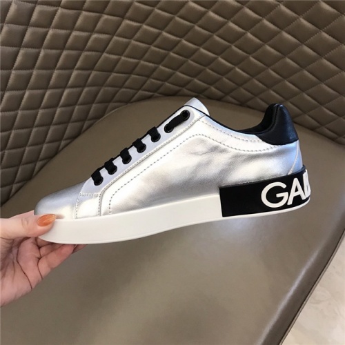 Replica Dolce & Gabbana D&G Casual Shoes For Men #821082 $72.00 USD for Wholesale