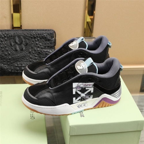 Replica Off-White Casual Shoes For Men #821104 $98.00 USD for Wholesale