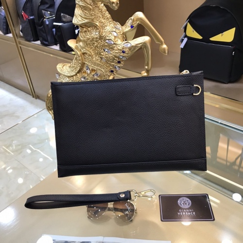 Replica Versace AAA Man Wallets #821306 $73.00 USD for Wholesale