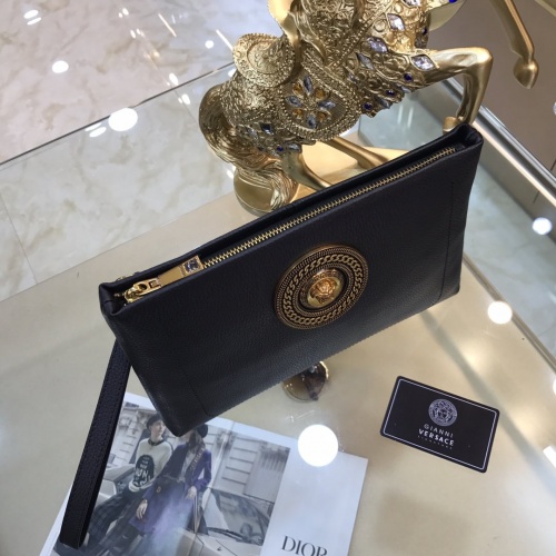 Replica Versace AAA Man Wallets #821307 $76.00 USD for Wholesale