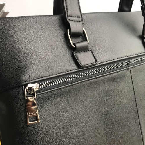 Replica Prada AAA Man Handbags #821319 $89.00 USD for Wholesale