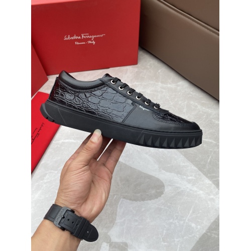 Replica Salvatore Ferragamo Casual Shoes For Men #821413 $82.00 USD for Wholesale