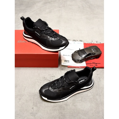Replica Salvatore Ferragamo Casual Shoes For Men #821448 $82.00 USD for Wholesale