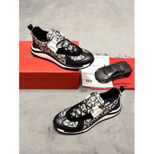 Replica Salvatore Ferragamo Casual Shoes For Men #821450 $82.00 USD for Wholesale