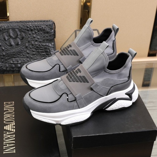 Replica Armani Casual Shoes For Men #821451 $82.00 USD for Wholesale