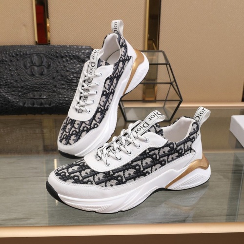 Christian Dior Casual Shoes For Men #821466 $88.00 USD, Wholesale Replica Christian Dior Casual Shoes