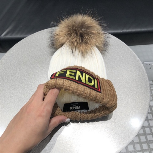 Replica Fendi Woolen Hats #821532 $39.00 USD for Wholesale