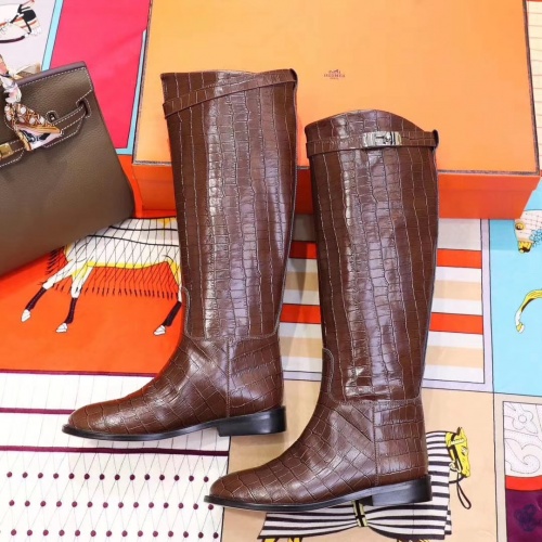 Hermes Boots For Women #821603 $115.00 USD, Wholesale Replica Hermes Boots