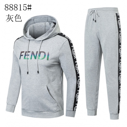 Fendi Tracksuits Long Sleeved For Men #821635 $68.00 USD, Wholesale Replica Fendi Tracksuits