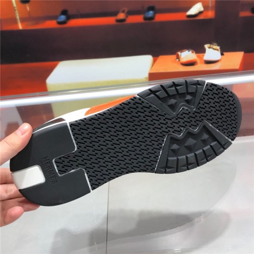 Replica Hermes Casual Shoes For Men #821693 $88.00 USD for Wholesale