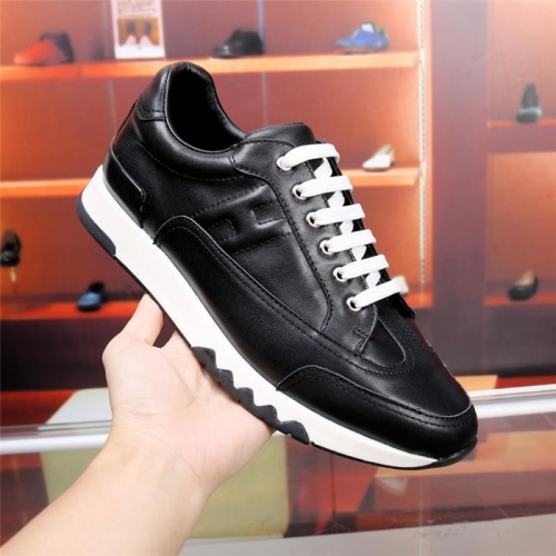 Replica Hermes Casual Shoes For Men #821697 $88.00 USD for Wholesale