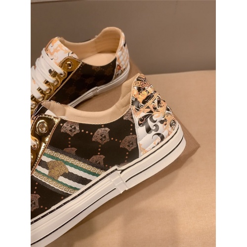 Replica Versace Casual Shoes For Men #821714 $68.00 USD for Wholesale