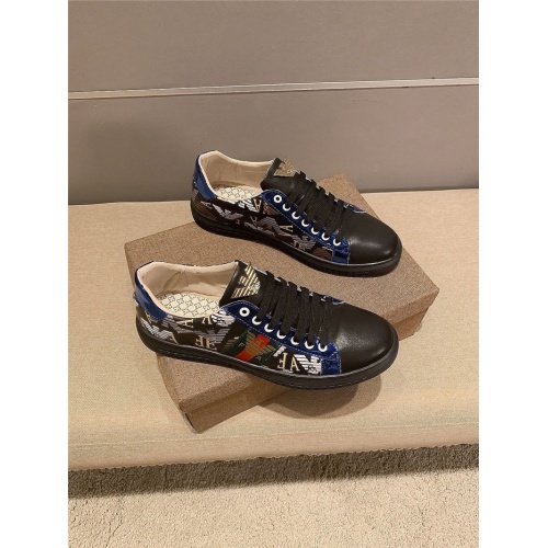 Replica Armani Casual Shoes For Men #821722 $68.00 USD for Wholesale