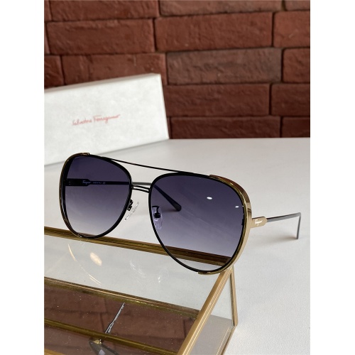 Salvatore Ferragamo AAA Quality Sunglasses #821805 $60.00 USD, Wholesale Replica Salvatore Ferragamo AAA Quality Sunglasses