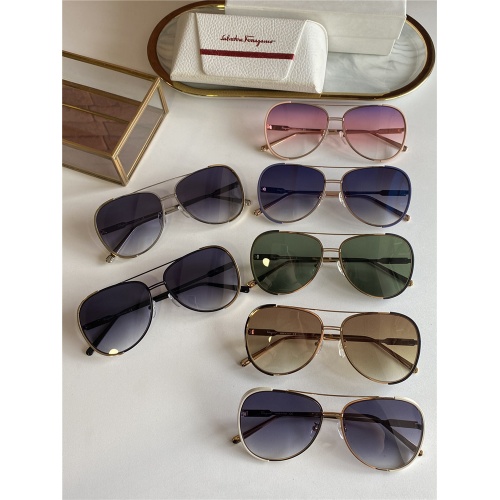 Replica Salvatore Ferragamo AAA Quality Sunglasses #821805 $60.00 USD for Wholesale