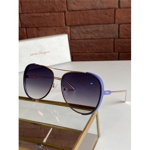 Salvatore Ferragamo AAA Quality Sunglasses #821807 $60.00 USD, Wholesale Replica Salvatore Ferragamo AAA Quality Sunglasses