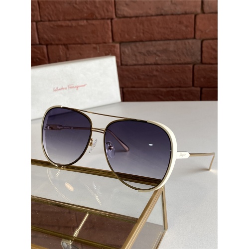 Salvatore Ferragamo AAA Quality Sunglasses #821808 $60.00 USD, Wholesale Replica Salvatore Ferragamo AAA Quality Sunglasses