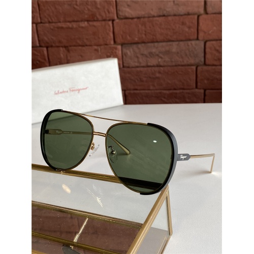 Salvatore Ferragamo AAA Quality Sunglasses #821810 $60.00 USD, Wholesale Replica Salvatore Ferragamo AAA Quality Sunglasses