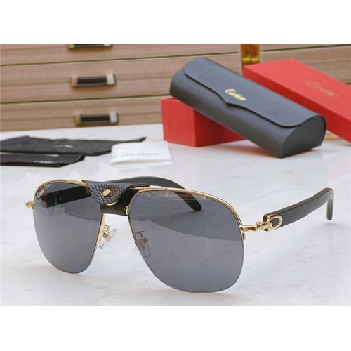Cartier AAA Quality Sunglasses #821831 $48.00 USD, Wholesale Replica Cartier AAA Quality Sunglassess