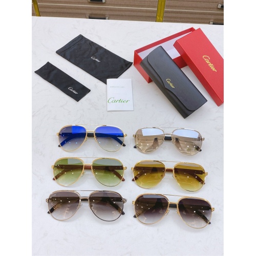 Replica Cartier AAA Quality Sunglasses #821836 $48.00 USD for Wholesale