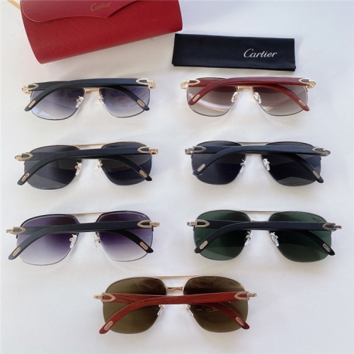 Replica Cartier AAA Quality Sunglasses #821857 $48.00 USD for Wholesale