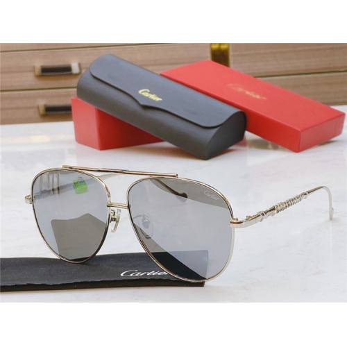 Cartier AAA Quality Sunglasses #821869 $50.00 USD, Wholesale Replica Cartier AAA Quality Sunglassess