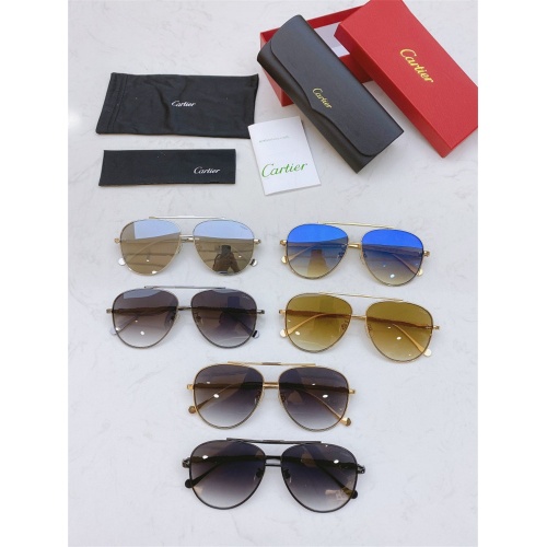 Replica Cartier AAA Quality Sunglasses #821869 $50.00 USD for Wholesale